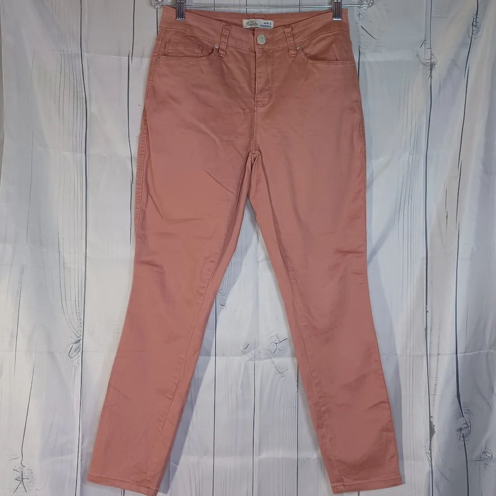 Royalty for me ankle high rise everyday casual skinny ankle pants
